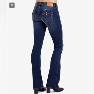 True Religion Becca boot cut midrise jeans size 27